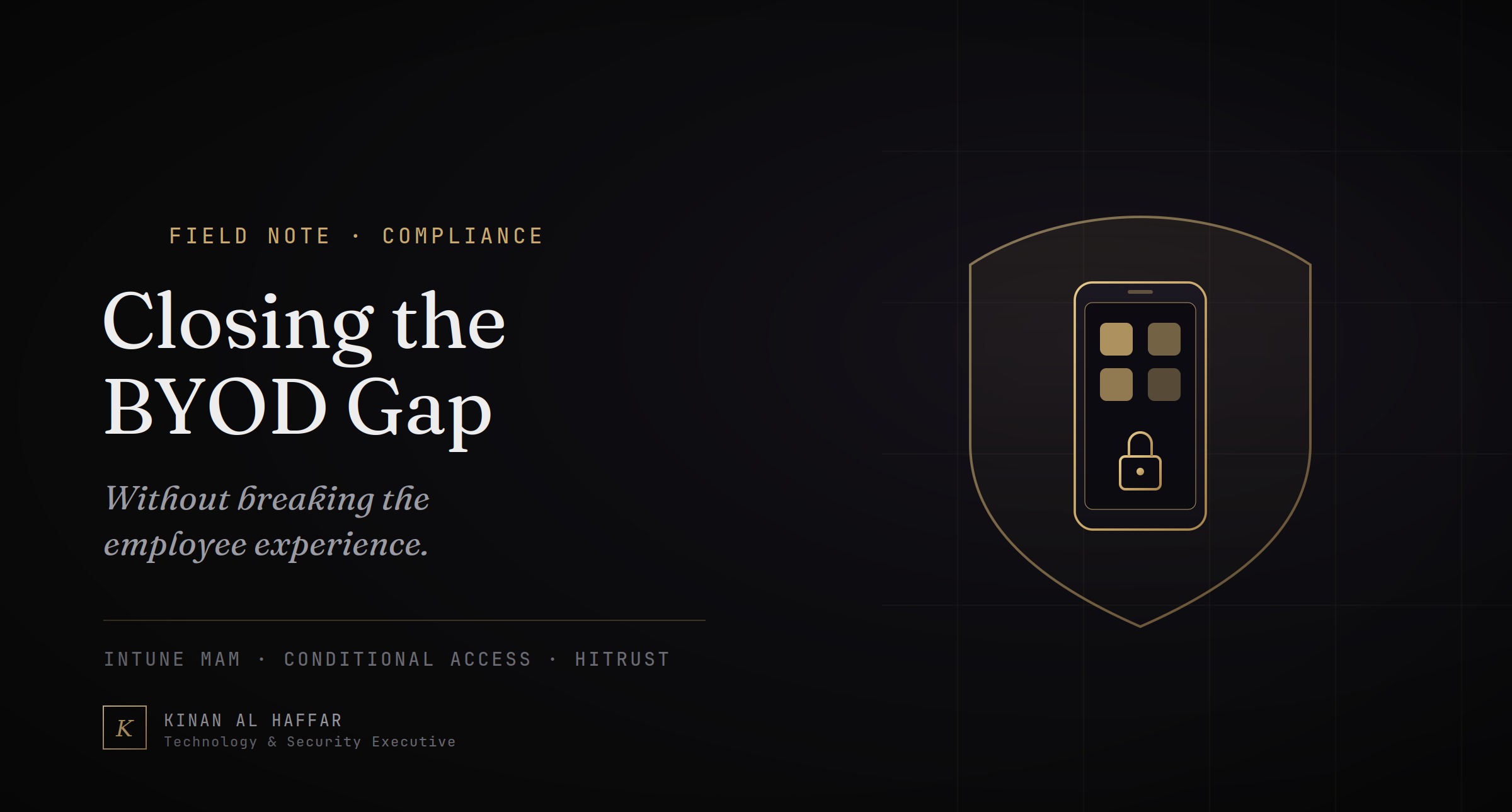 Closing the BYOD Gap Without Breaking the Employee Experience